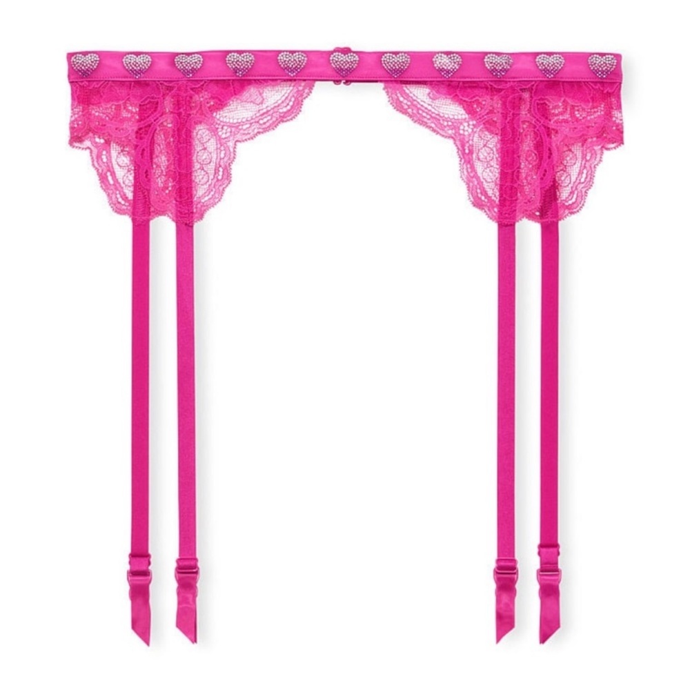 Victoria secret Very Sexy shiny Heart Garter - Picture 2 of 5